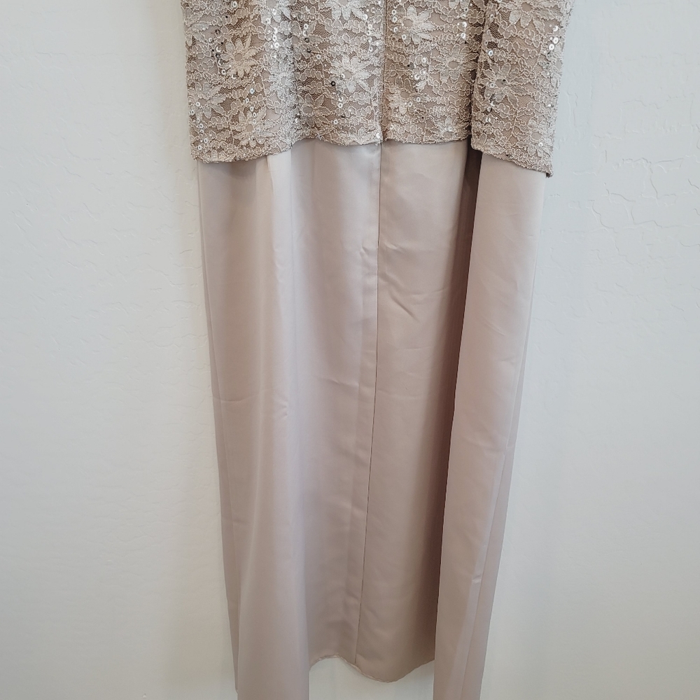 Alex Evenings Sleeveless A-Line Dress Gown Women's Size 14W - Picture 6 of 14